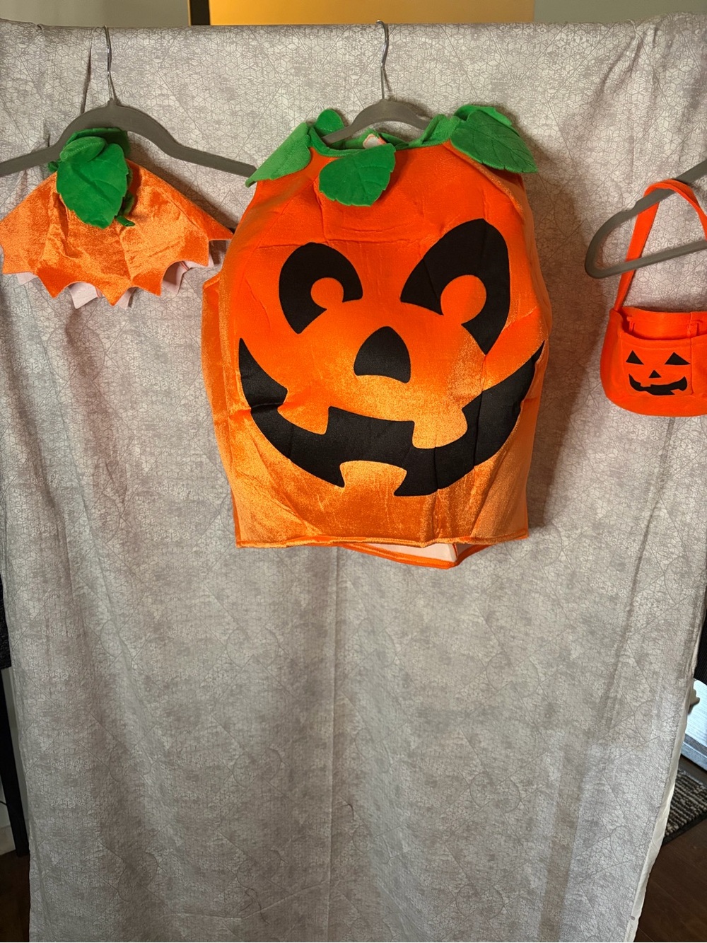 Pumpkin Costume 3T - Picture 3 of 7